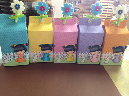Milk Carton Box / Suaje de Cajita de Leche Descontinuado Sizzix