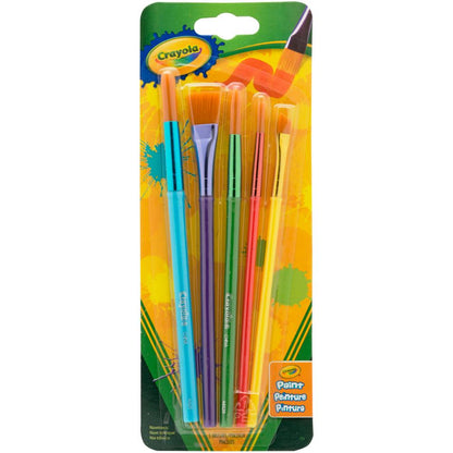 Art &amp; Craft Brushes / Pinceles Pelo Natural Crayola Pinceles y Brochas Crayola