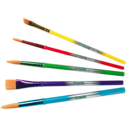 Art &amp; Craft Brushes / Pinceles Pelo Natural Crayola Pinceles y Brochas Crayola