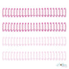 Cinch Wires Pink 0.625&quot; / 4 Arillos Metálicos Rosas