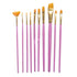 Pink Golden Taklon Brush Set / Set de Pinceles Taklon Pinceles y Brochas Royal Langnickel