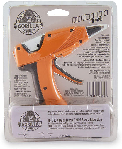 Dual-Temp Mini Glue Gun / Mini Pistola de Silicón de Doble Temperatura Descontinuado The Gorilla Glue