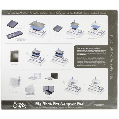 Big Shot Pro Adapter Pad / Placa Adaptadora para Big Shot Pro Descontinuado Sizzix