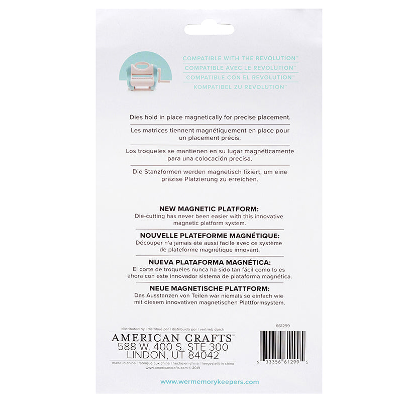 Revolution Magnetic Mat / Placa Magnética para Suajadora Revolution Descontinuado We R Memory Keepers