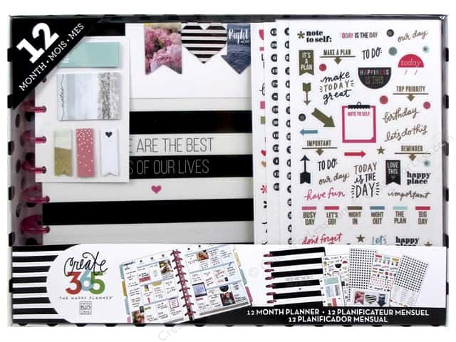 Create 365 Planner Kit /  Kit de Cuaderno tipo Diario para 12 meses Descontinuado Me &amp; My Big Ideas