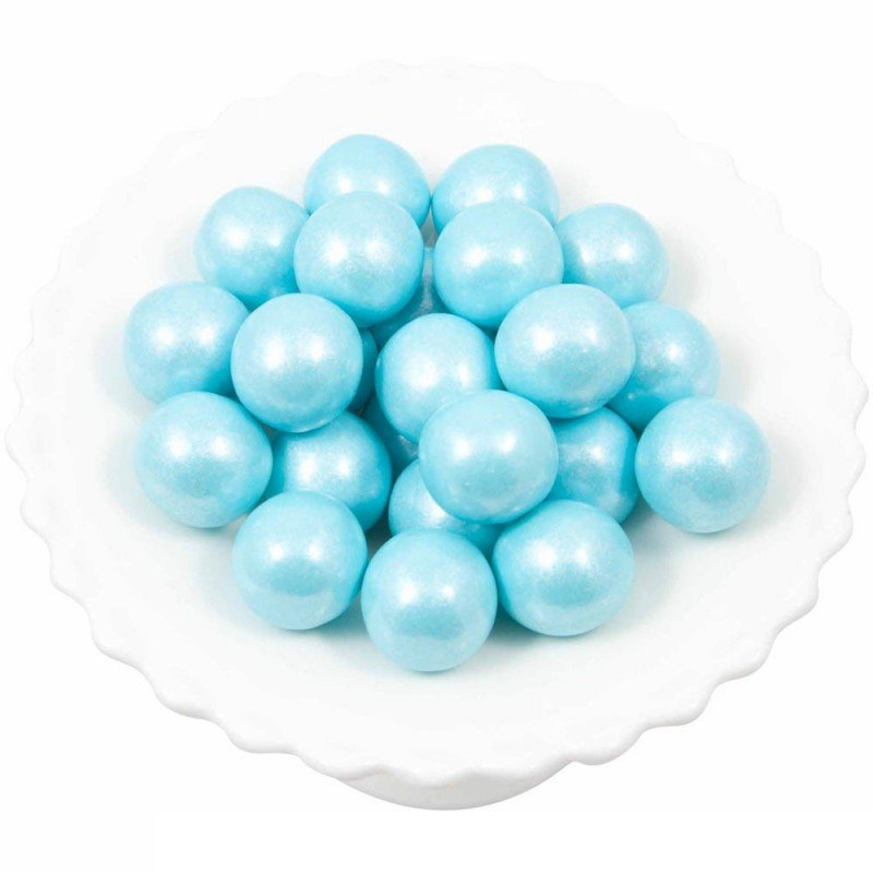 Powder Blue Gumballs Celebration / Goma de Mascar Azul Metálico Descontinuado Sweet Works