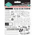 Planner Stamps Make Pretty Stuff  / 54 Sellos de Polímero Para Agenda Descontinuado Heidi Swapp
