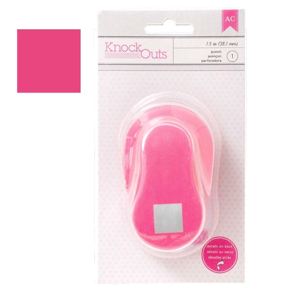 Knock Outs Punch Square / Perforadora de Cuadrado 1.5" Perforadoras American Crafts
