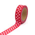 Washi Tape Red Polka Dots Spots  / Cinta Adhesiva Puntitos Descontinuado Queen&Co