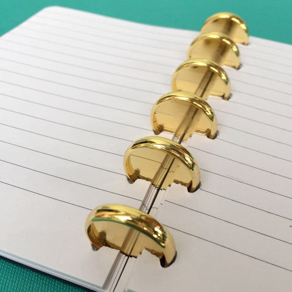 Happy Planner Discs Gold / Anillos para Libreta Dorados Discos para Planners Me &amp; My Big Ideas