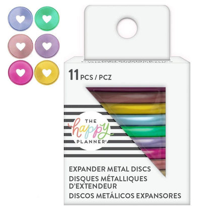 Happy Planner Metal Rainbow 1.75" / Anillos Metálicos para Agendas Arcoiris Discos para Planners Me &amp; My Big Ideas