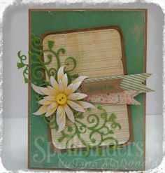 Suaje de Corte de Flores  / Fantastic Flourish Four Descontinuado Spellbinders