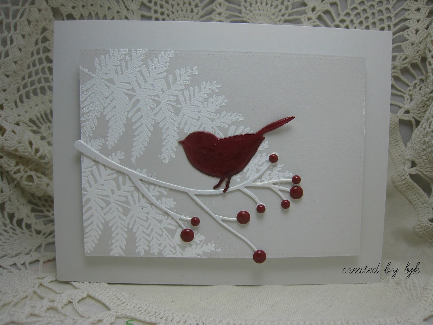 Winterberry Sprig / Suaje de Corte de Rama de Navidad Descontinuado Memory Box