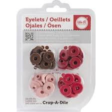 Wide Eyelets Red / Ojillos Anchos Rojos Adornos / Embellishments We R Memory Keepers