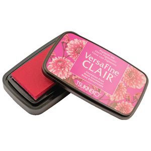 Versafine Clair Charming Pink / Cojín de Tinta para Sellos Rosa Tintas TSUKINEKO