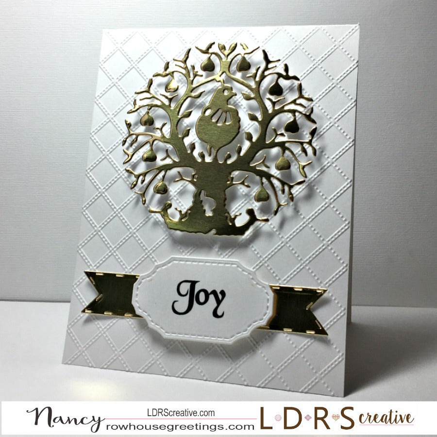 Picnic Quilt Embossing Folders / Folder de Embossing Pic-nic Descontinuado LDRS Creative