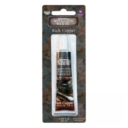 Finnabair Art Alchemy Metallique Wax Rich Copper / Pintura en Cera Metálica Cobre Pintura y Medios Mixtos Prima Marketing