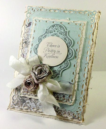 Romantic Rectangles Dies / Suajes de Corte de Rectángulo con Encajes Descontinuado Spellbinders