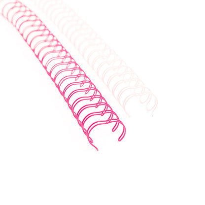 Cinch Wires Pink 0.625&quot; / 4 Arillos Metálicos Rosas Arillos para Engargolar We R Memory Keepers