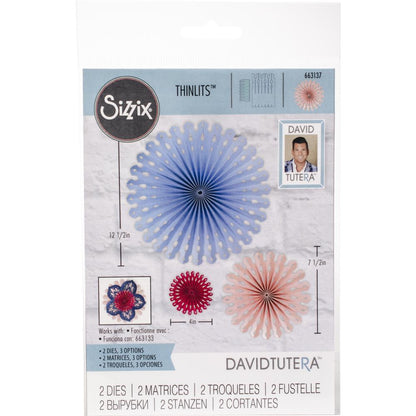 Thinlits Rosette Fan Die / Suaje de Rosetas Descontinuado Sizzix