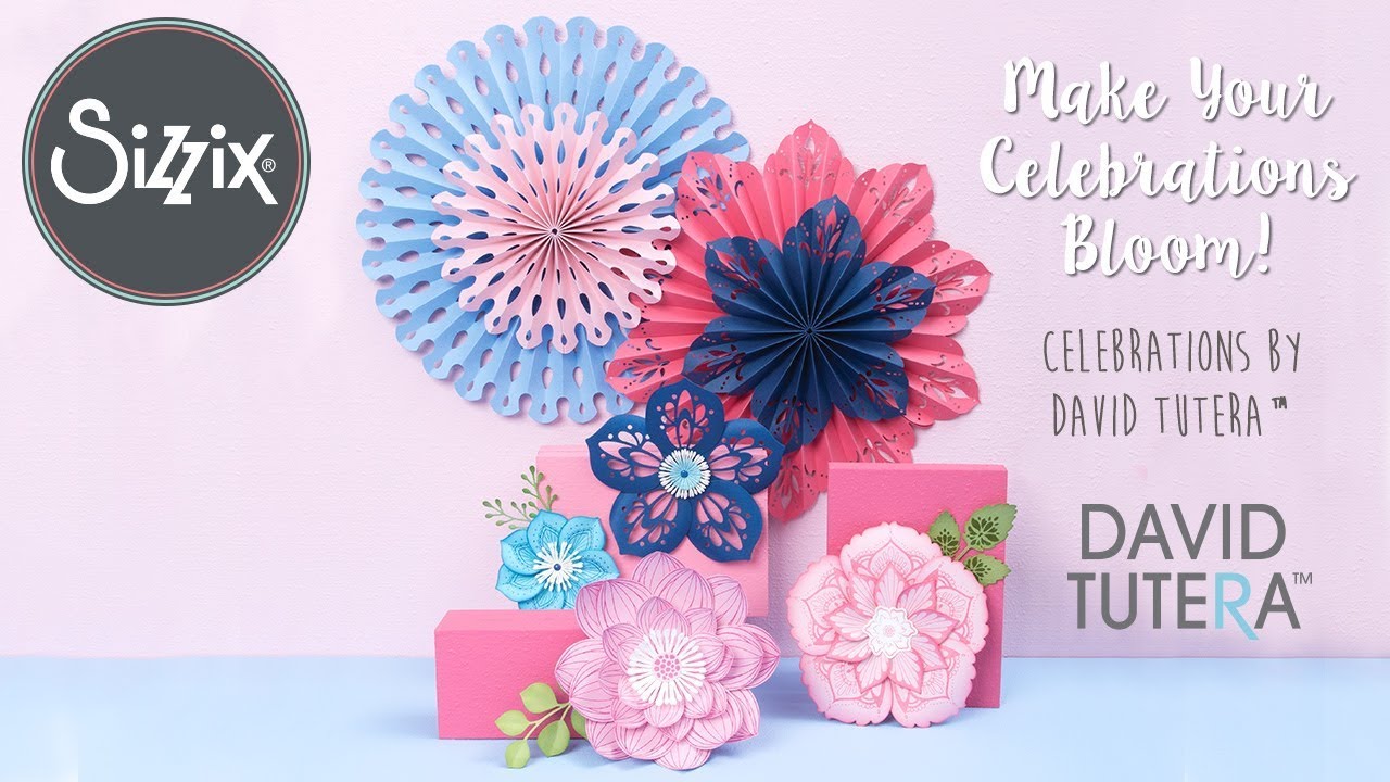 Thinlits Rosette Fan Die / Suaje de Rosetas Descontinuado Sizzix