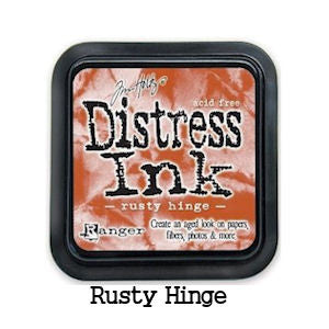 Tim Holtz Distress Rusty Hinge / Tinta para Sellos Tintas Ranger