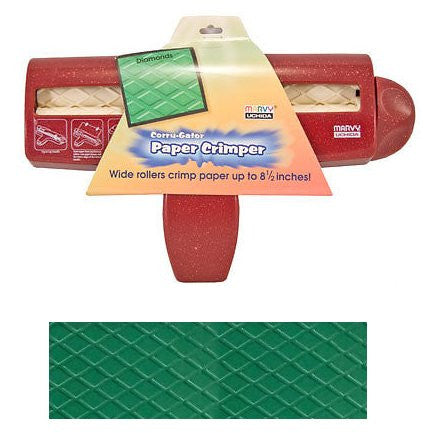 Corrugator Paper Crimper Diamond / Corrugadora de Papel Diamantes Descontinuado Marvy Uchida