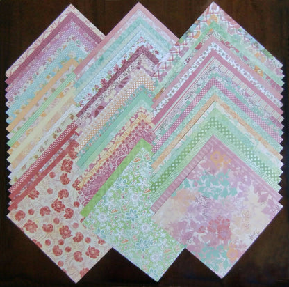 Floral Fair Paper Stack / Block de Papel Floral 180 Hojas Descontinuado DCWV