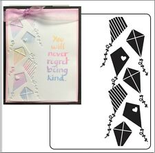 Embossing Folder Stacked Kites / Folder de Grabado Papalotes Folders de Grabado Darice