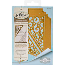Shapeabilities Dies Filigree Side Pocket / Suajes de Corte Bolsita Fiiligrana Descontinuado Spellbinders