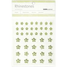 Self-adhesive Flower Rhinestones / Estampas de Flores Adornos / Embellishments Kaiser Craft