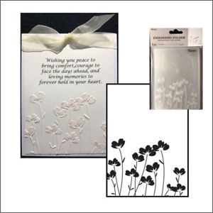 Embossing Folder Flowers / Folder de Grabado Flores Folders de Grabado Darice