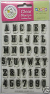 Letter Sweater Stamps / Sellos de Polímero de Letras