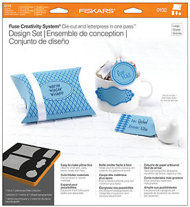 Fuse Large Big Shot Pro Pillow Box / Suaje de Corte Pro Cajita de Almohada Descontinuado Fiskars