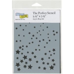 Stars Stencil / Plantilla de Estrellas Descontinuado The Crafters Workshop