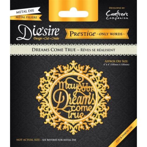 Die´sire Dreams Come True Die / Suaje Sueños Hechos Realidad Descontinuado Crafter&