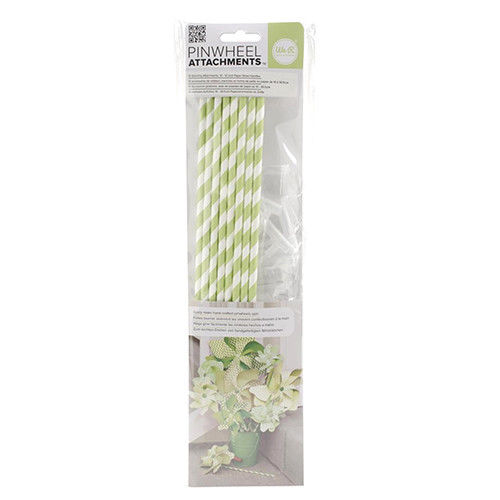 Pinwheel Attachments Green / Popotes Verdes y Accesorios para Molinos Descontinuado We R Memory Keepers
