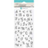 Clear Stamps Alphabet / Sellos Transparentes de Alfabeto Descontinuado Hampton Art