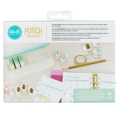 Planner Punch Bundle / Paquete Perforadoras Para Planificador Perforadoras We R Memory Keepers