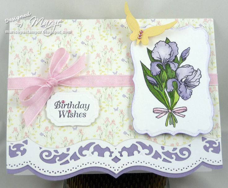 Bracket Borders One Die / Suaje de Corte de Bordes Descontinuado Spellbinders