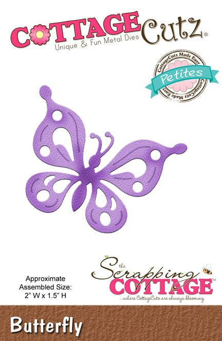 Butterfly (Petites) Die / Suaje de Corte de Mariposa Descontinuado Cottage Cutz
