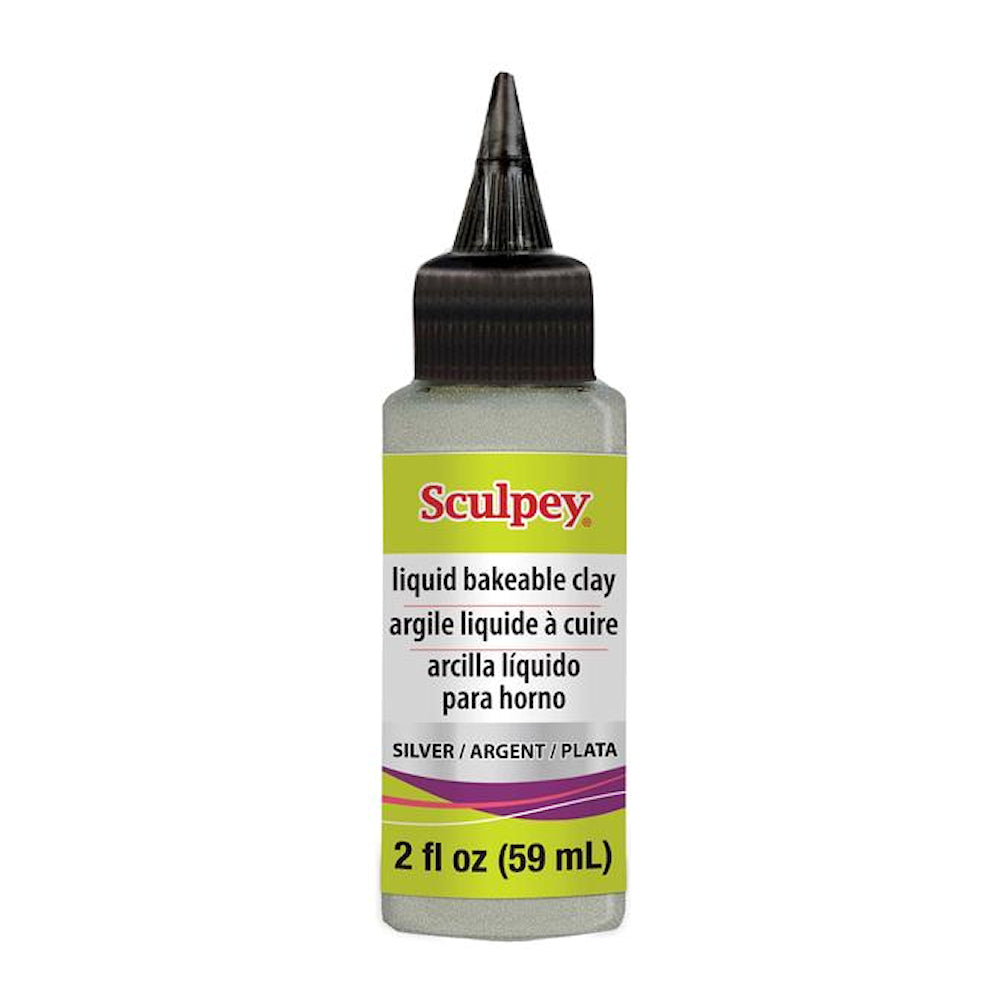 Silver Liquid Sculpey / Sculpey Liquido Plata Herramientas para Modelado Sculpey