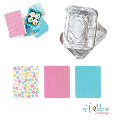 Spring Food Treat Tins / Charolas Para Comida Decorativas Descontinuado American Crafts