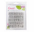 44 Alphabet Stamps & Numbers / Sellos de Polímero de Alfabeto y Números Descontinuado Crate Paper