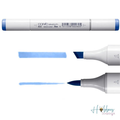 Sketch Markers Sea &amp; Sky / 6 Marcadores Alcohol Tonos Azules Descontinuado Copic