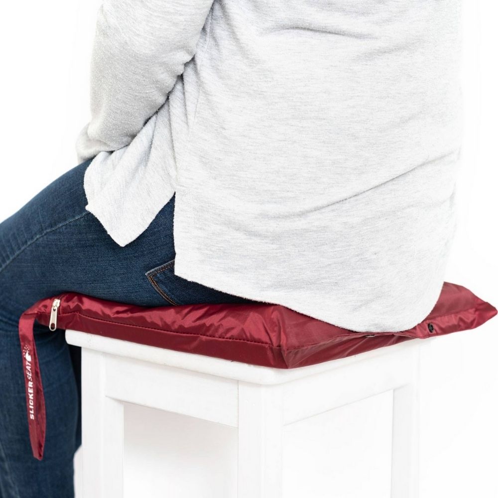 Slicker Seat Unisex Raincoat / Poncho Impermeable Rojo Regalos Slicker Seat