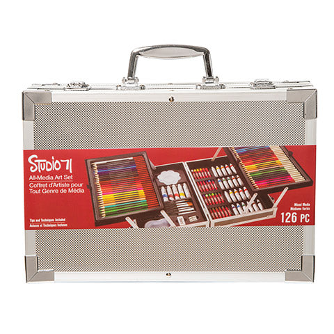 Studio 71 All Media Art Set / Set de Arte de 126 Piezas Descontinuado Darice