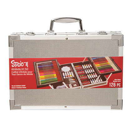 Studio 71 All Media Art Set / Set de Arte de 126 Piezas Descontinuado Darice
