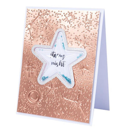 Shaker Domes Star 3&quot; / Domo Estrella 3D de 7.62 cm Adornos / Embellishments Sizzix