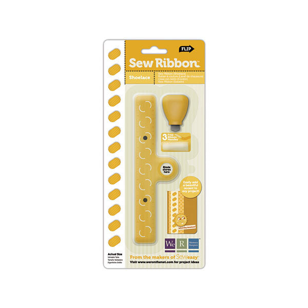 Sew Ribbon Shoe Lace Kit / Kit Completo para Decorar con Listón Descontinuado We R Memory Keepers